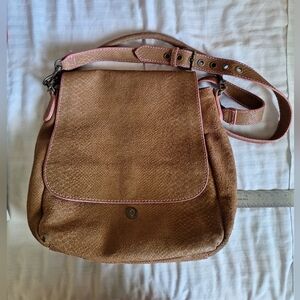 Liebeskind Berlin Brown Leather Shoulder Bag, $248